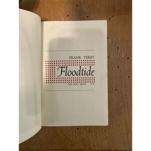 Floodtide by Frank Yerby 1950 Hardcover Novel The Dial Press